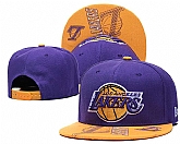 Lakers Team Logo Purple Adjustable Hat GS,baseball caps,new era cap wholesale,wholesale hats